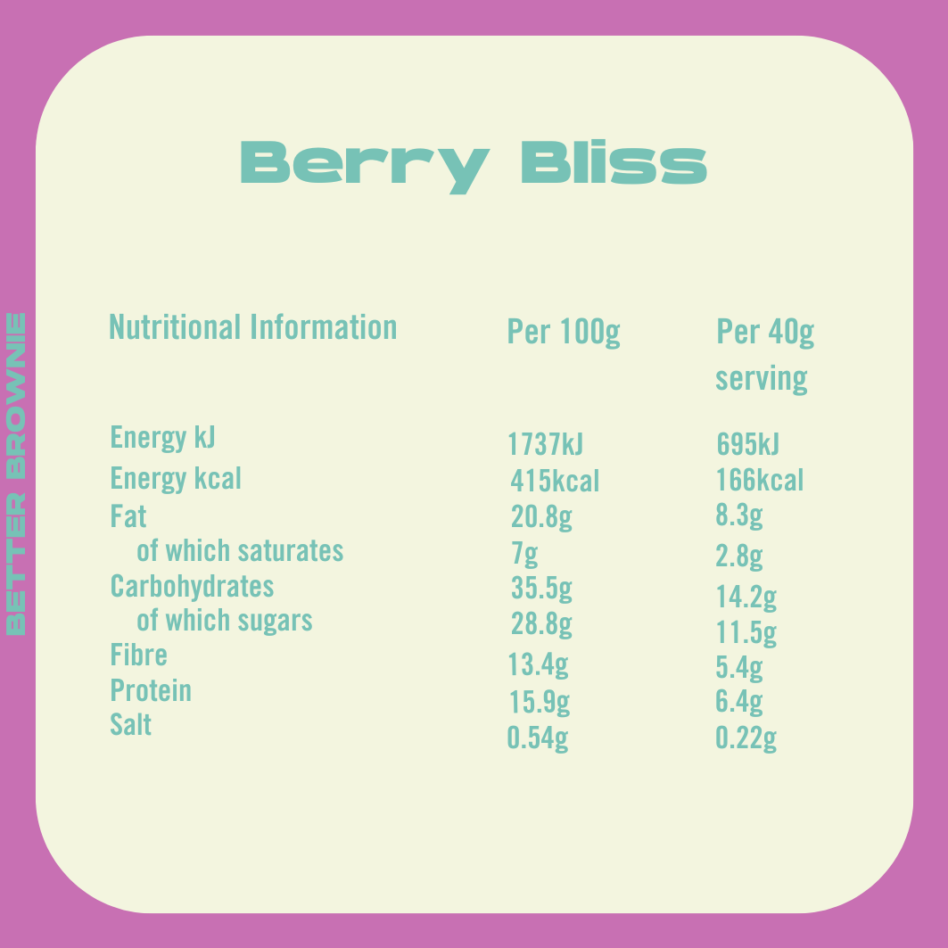 Besserer Brownie - Berry Bliss